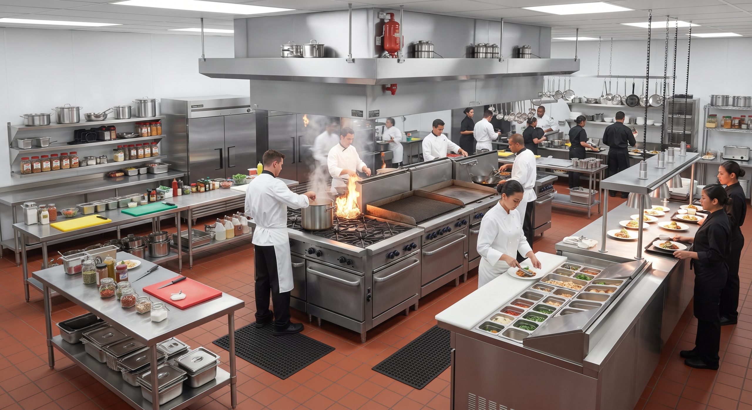 Professional Kitchen Staff